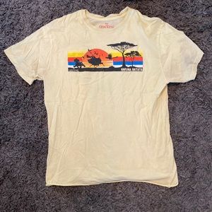 Light Yellow The Lion King tshirt